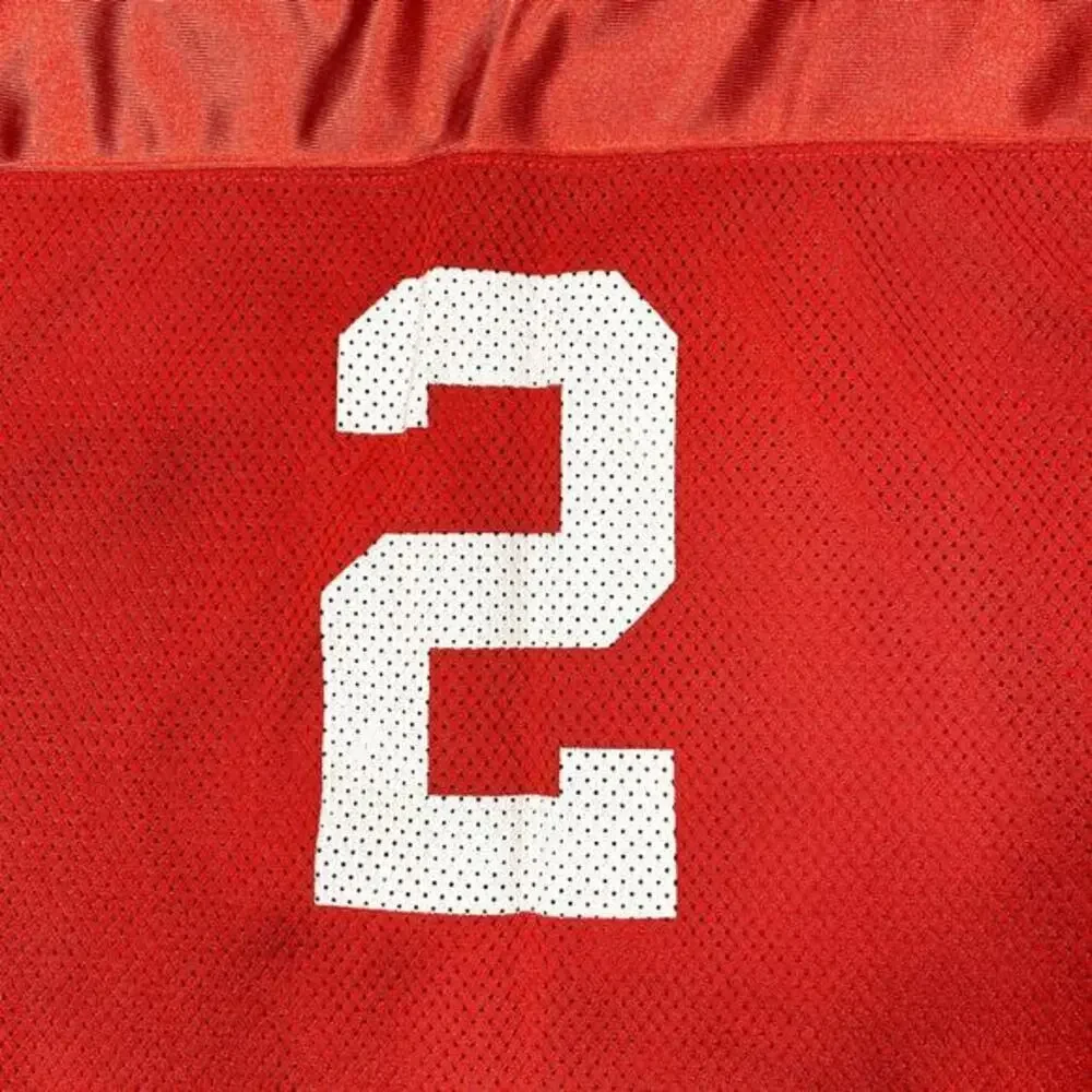 Ohio State Football Jersey Youth Large (14/16) Buckeyes #2 Red/Home Big 10 Boys